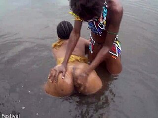 Do The Two Tribal Lesbians Bathe Together In The River?