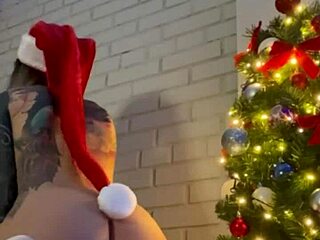 Solo Christmas Dildo Play With Toys In My Video