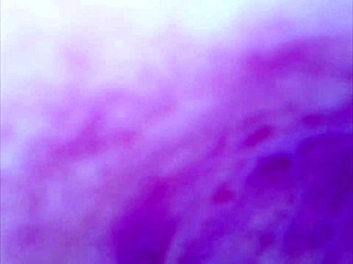 watch real pussy contractions during orgasm with sperm inside