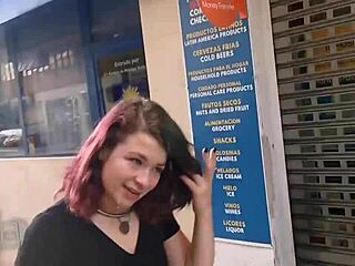 i cum at the club in public hardcore action