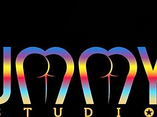 Venus on Fire Assfucking Four Interracial Studs