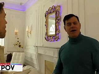 Dean pounds big ass doggystyle intensely.