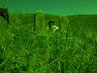 Brooke Ballentyne fucks the ranch hand outdoors!