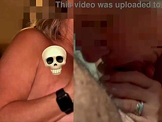 Intense Cum on Ass and Facial for Fat Amateur Couple