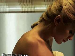 Are you ready for blonde baddie Cherry Kiss to strip in the shower, give a rimjob blowjob, and take hardcore anal doggystyle with pussy licking?