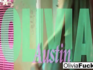 super sexy olivia teases in the shower big tits blonde bathing nude solo sexy pornstar teasing shower tits