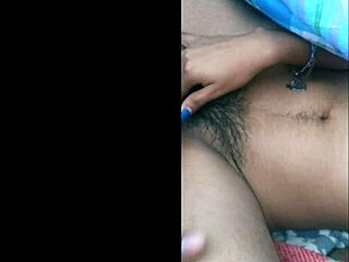 I watch this teen with small tits masturbating her tight pussy passionately