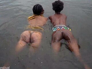 Do The Two Tribal Lesbians Bathe Together In The River?