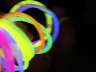 Kendall Karson enjoys an oiled handjob session.