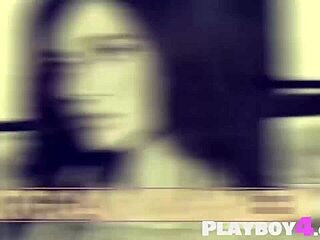 Beautiful milf morgan hovanek poses in lingerie!