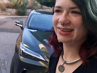 i cum at the club in public hardcore action