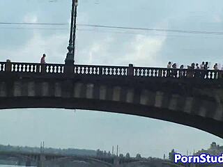 Public Nude Fetish Eurobabe Rides Waterbike