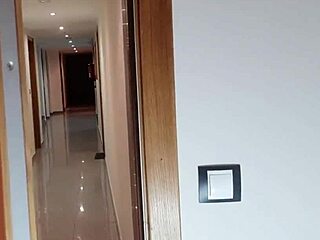 a guy's dream whore got the wrong door and ended up with hairy pussy squirting in rough european escort sex