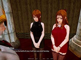 harem hotel episode 328 details hotel management game with various character interactions and story progression