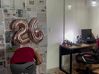 I Feel Overwhelmed Celebrating My Birthday as the Photographer Ends Up Fucking Me Passionately