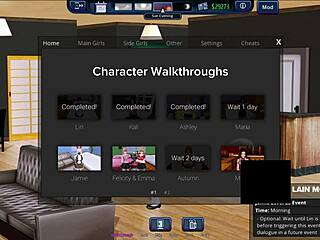 harem hotel episode 328 details hotel management game with various character interactions and story progression