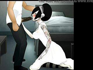 SUPER DEEP THROAT Action in Random Scene