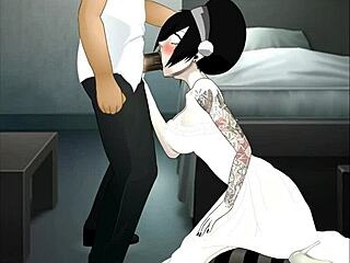 SUPER DEEP THROAT Action in Random Scene