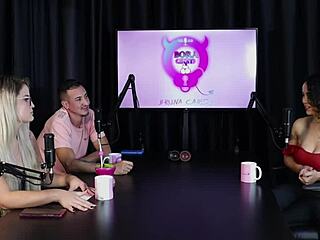 Blonde brazilian swingers explore group lingerie play in glamorous compilation