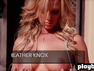 Perfect model crystal mccahill with big tits is posing totally naked, stripping lingerie and undressing slowly