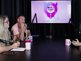 Blonde brazilian swingers explore group lingerie play in glamorous compilation