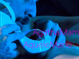 Hey, I'm getting ready for our date with some toe-licking practice