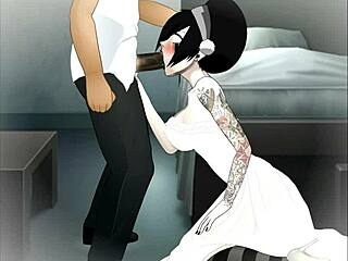 SUPER DEEP THROAT Action in Random Scene