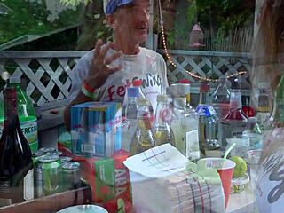 Big balls chris dives into milf's pussy in swingers group