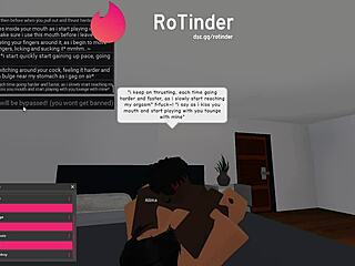 roblox slut gets fucked hard by massive bbc monster cock!