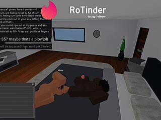 roblox slut gets fucked hard by massive bbc monster cock!