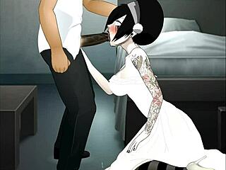 SUPER DEEP THROAT Action in Random Scene