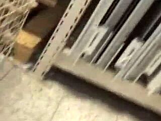 Whoa, Check Out This Piss and Quick Wank Session at the DIY Store!