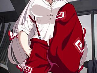 Hentai Footjob Animation Featuring Buckedhead In Detailed Cartoon Scenes