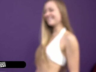 oh blonde babe sadie blair, you're cumming so hard from cowgirl riding and doggystyle fucking