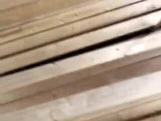 Whoa, Check Out This Piss and Quick Wank Session at the DIY Store!