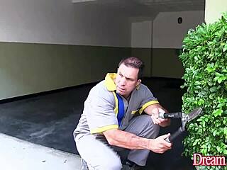 oblivious tranny mariana lins experiences ass and mouth action