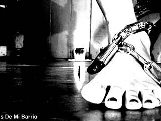 Susy blue amateur bdsm first time punished in garage!