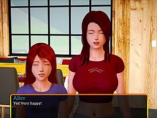 Hey, check out episode 432 of my new family with the big tits brunette milf and teen