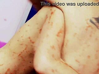 I watch Romana Ryder and Tammie Lee dive into a wild lesbian jelly fight. They finger and lick pussy in intense 1on1 food play.