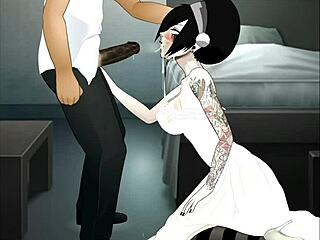 SUPER DEEP THROAT Action in Random Scene