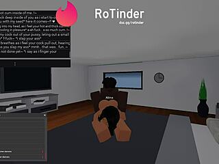roblox slut gets fucked hard by massive bbc monster cock!
