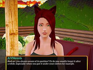 I'm exploring my new family dynamics in this amateur homemade game with big tits brunette teen