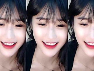 Chinese girl dances with cute moves in super fast style routine