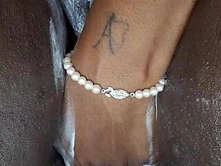 Black milf shaves her area fully on XVRed with YukiSenpaiKuroChan KuroYukiExperience