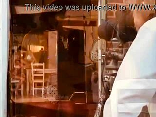 playmate alison knight strips clothes ripped in three for one action