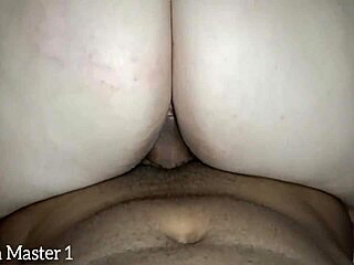 Young patricinha invites building doorman for intense bareback fucking and gets cumshot on her big ass