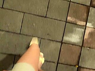 Shemale Ting Xuan, Are You Wearing A Butt Plug Outdoors And Taking Off Your Panties?