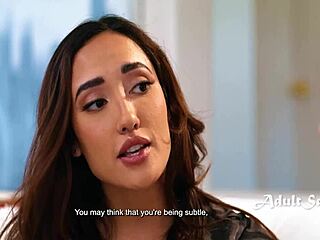 hey, this milf is fucking the neighbor's teen girl with scissoring and pussy licking - chloe amour myra moans