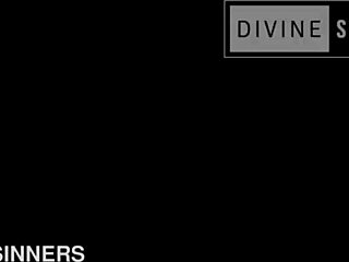 Divine Sinners Hot Dutch Milf Danique Sinners Sucks Passionately In Shower