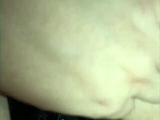 My friend shows off her big ass in tiny black shorts during our sleepover.